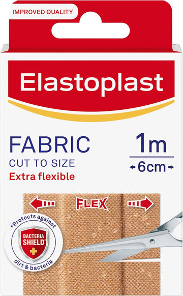 Elastoplast Fabric Strapping 2.5Cm X 3M Plaster, (Pack Of 1)