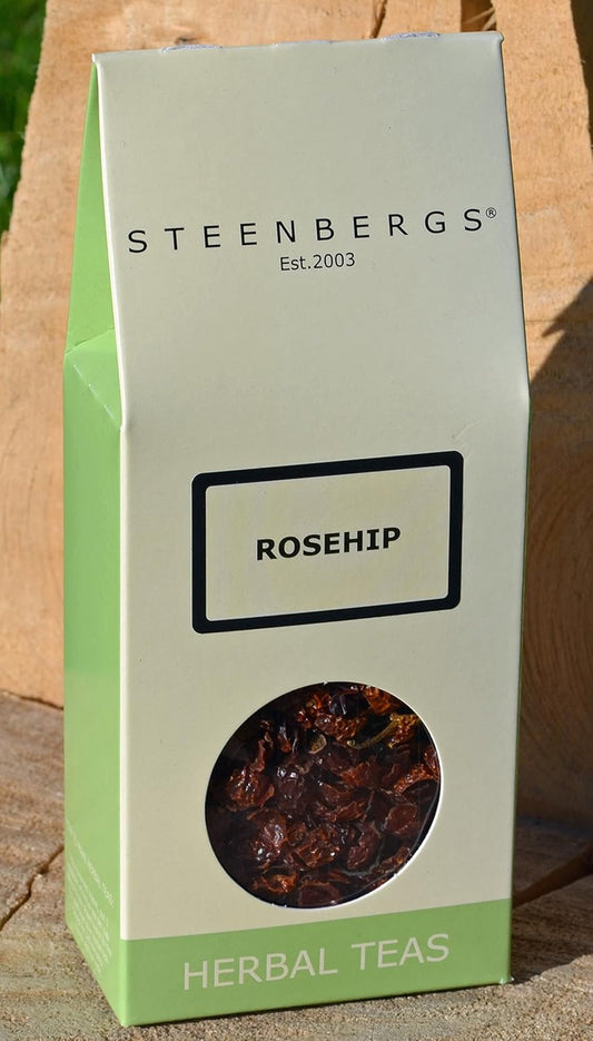 Steenbergs Organic Rosehip Loose Leaf Herbal Tea 80G