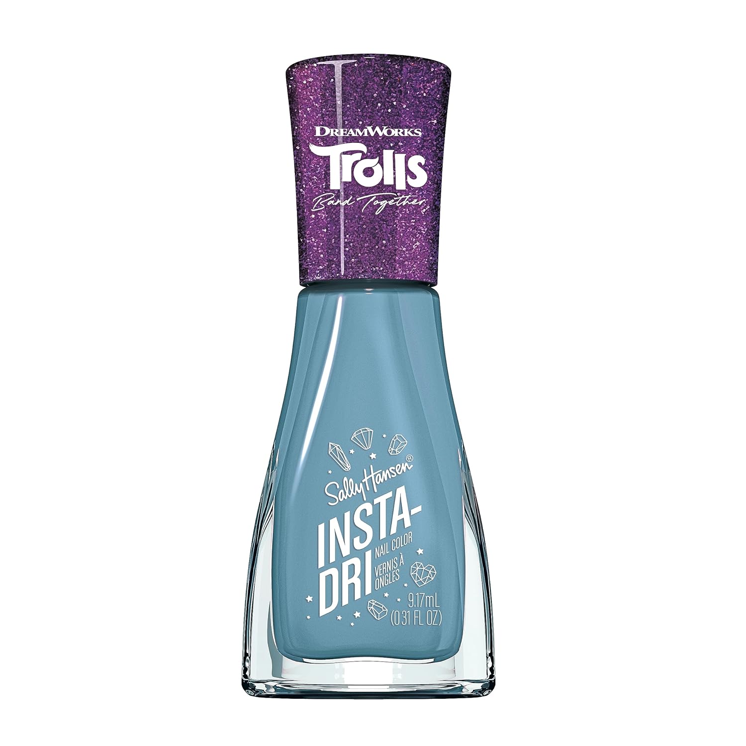 Sally Hansen Insta-Dri X Trolls Nail Polish Collection - Here We Go Again! - 0.31 Fl Oz