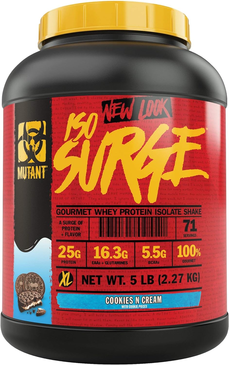 Mutant ISO Surge Whey Protein Isolate Powder Acts Fast to Help Recover
