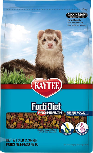 Kaytee Forti-Diet Pro Health Ferret Food 3Lb