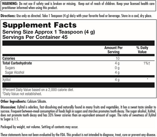 Kal Xylitol Powder, 6 Ounce : Grocery & Gourmet Food