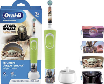 Oral-B Kids Electric Toothbrush Featuring Star Wars, For Kids 3+