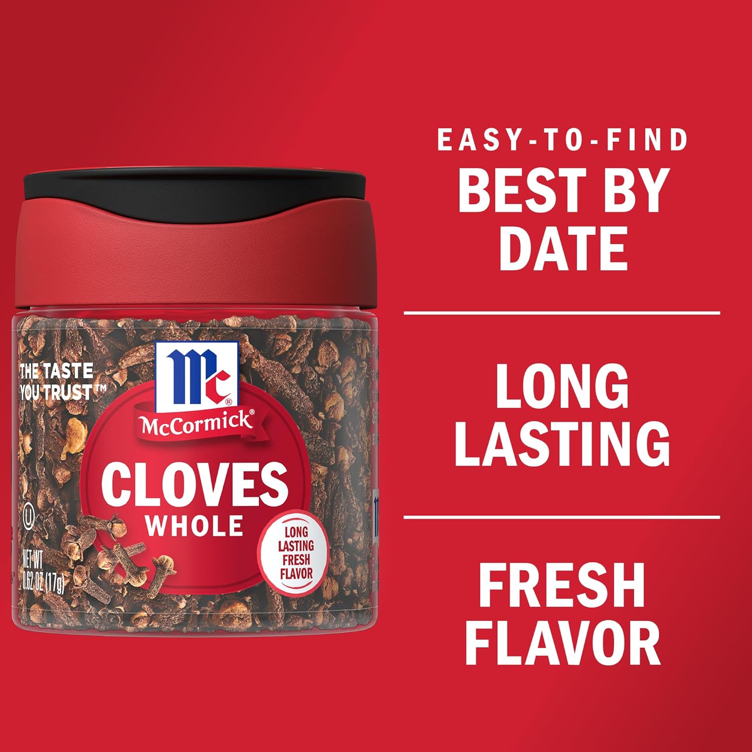 Mccormick Whole Cloves, 0.62 Oz (Pack Of 6)