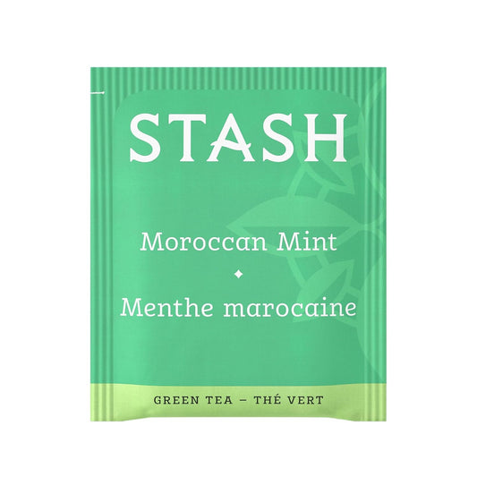 Stash Tea Moroccan Mint Green Tea - Caffeinated, Non-Gmo Project Verified Premium Tea With No Artificial Ingredients, 30 Count (Pack Of 6) - 180 Bags Total