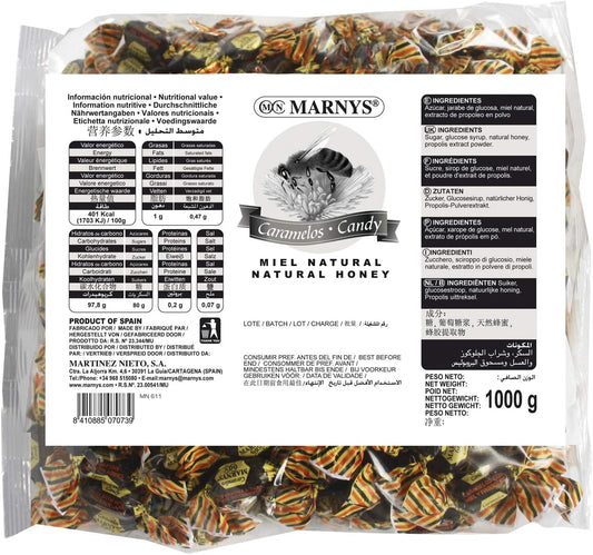 Marny'S Caramelos De Propóleo Con Miel Bolsa - 1 Kg 1 Kg