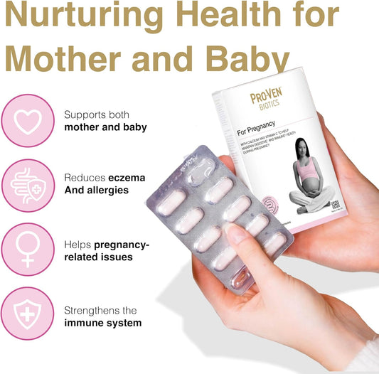 Proven Probiotic Lactobacillus & Bifidus For Pregnancy - Lab4 Friendly Bacteria For Pregnant Woman