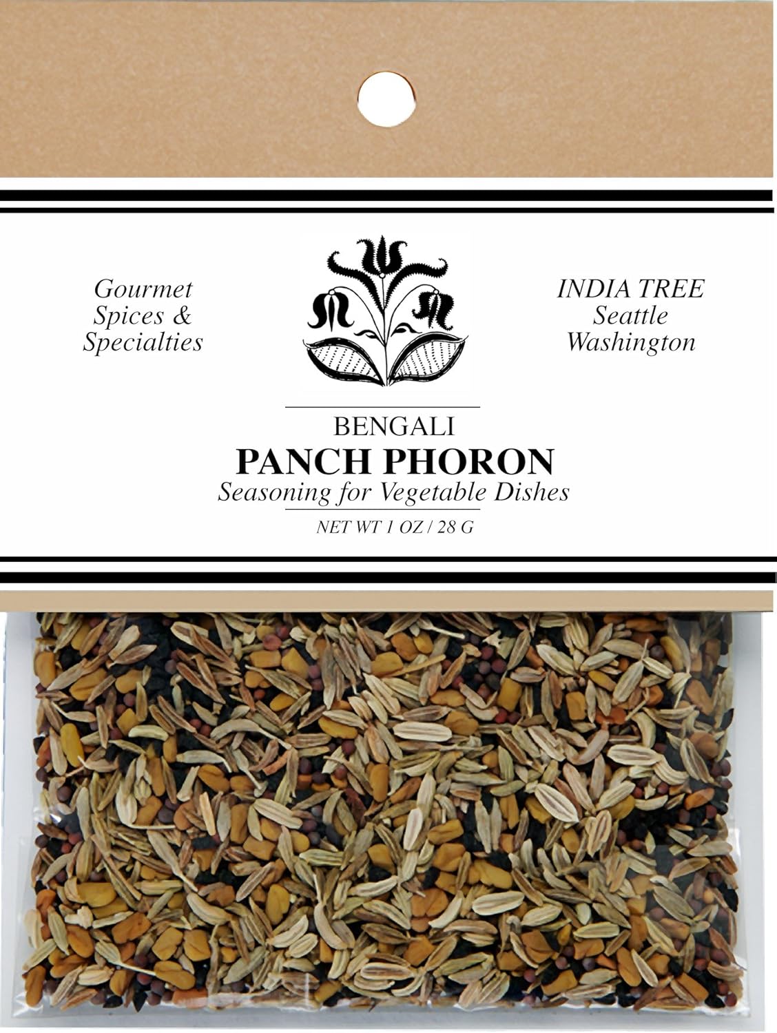 India Tree Panch Phoron, 1 Ounce