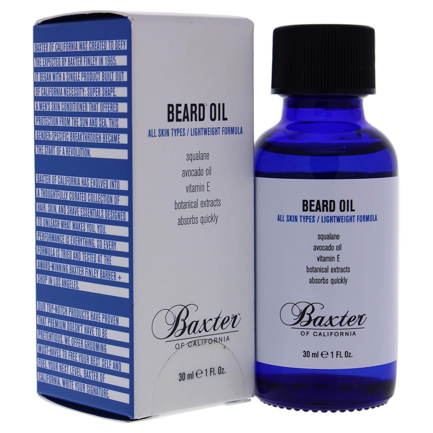 Baxter of California Beard Grooming Oil for Men | Moisturize and Condition | 1 Oz : Beauty & Personal Care