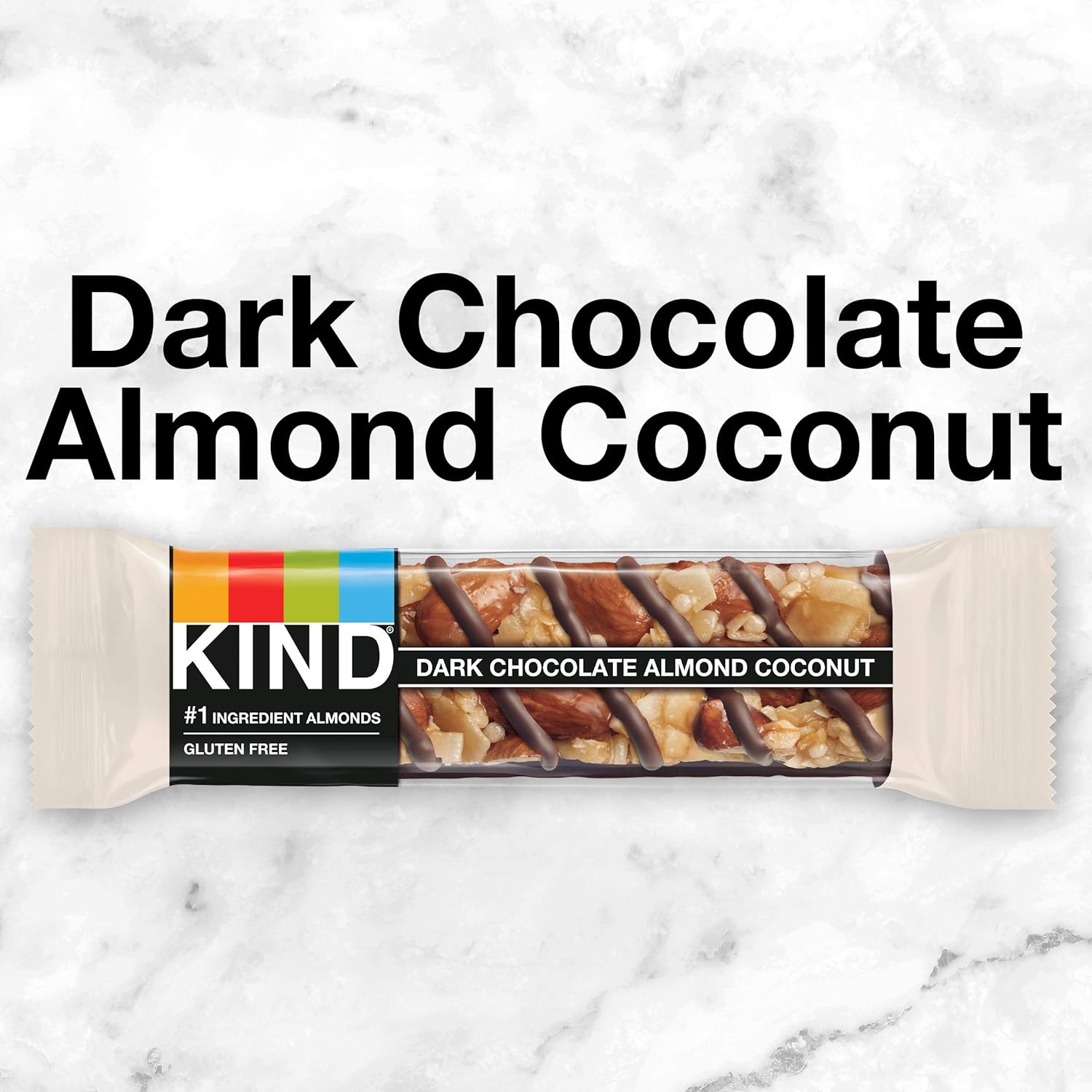 Kind Bars, Dark Chocolate Almond & Coconut, Healthy Snacks, Gluten Free, 24 Count