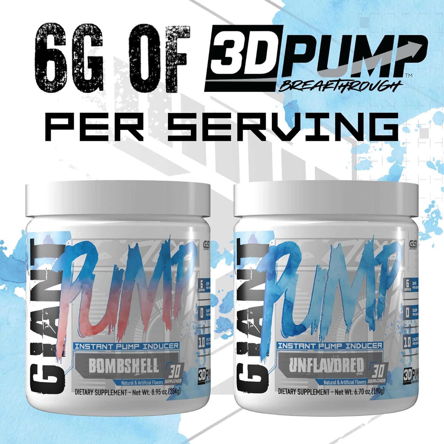 Giant Edge Series - Giant Pump - 3D Pump Breakthrough, L-Citrulline fo