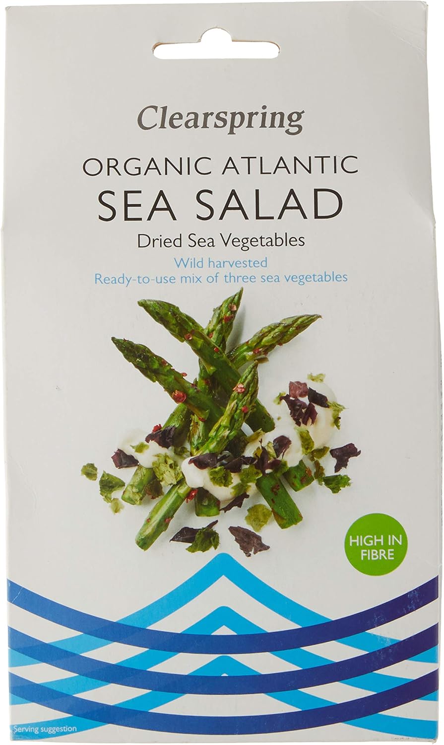 Clearspring Organic Atlantic Sea Salad Dried Sea Vegetable : Amazon.co.uk: Grocery