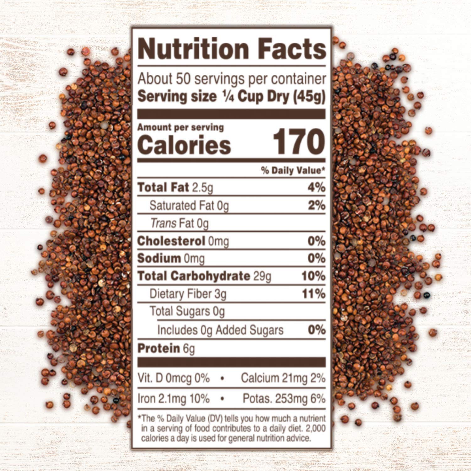 Roland Foods Red Quinoa from Peru, Pre-washed, 5 Lb Bag : Grains : Grocery & Gourmet Food