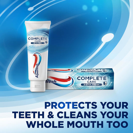 Aquafresh Complete Care Extra Fresh Flouride Toothpaste, 100Ml (Pack Of 5)