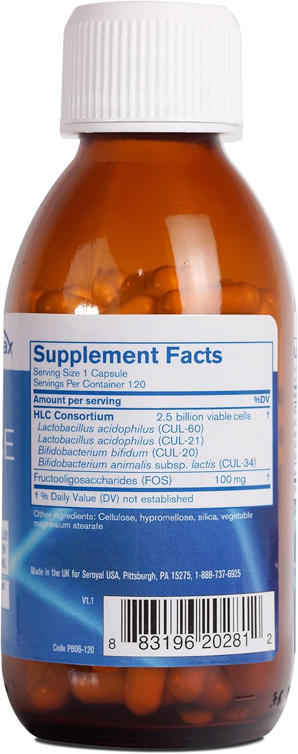 Pharmax Hlc Maintenance | Long-Term Maintenance Probiotic Formula To Support Digestive Health | 60 Capsules