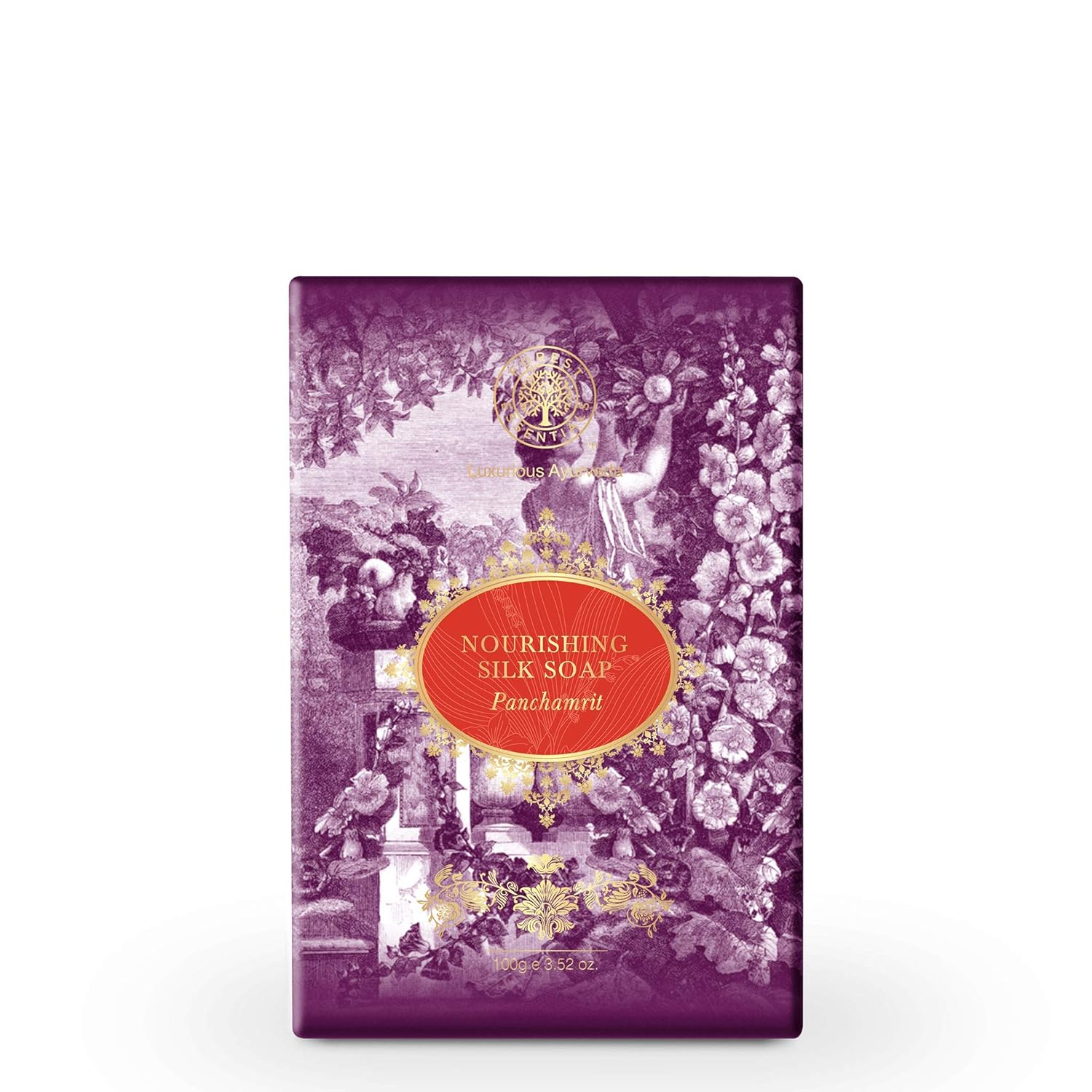 Forest Essentials Nourishing Silk Soap, Panchamrit, 100G