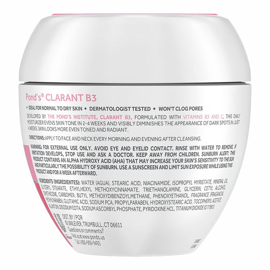 Pond'S Dark Spot Corrector Clarant B3 Normal To Dry Skin,7 Ounce (Pack Of 2)