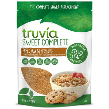 Truvia Sweet Complete Brown Calorie-Free Sweetener With The Stevia Leaf, 14 Oz Bag (Pack Of 1)