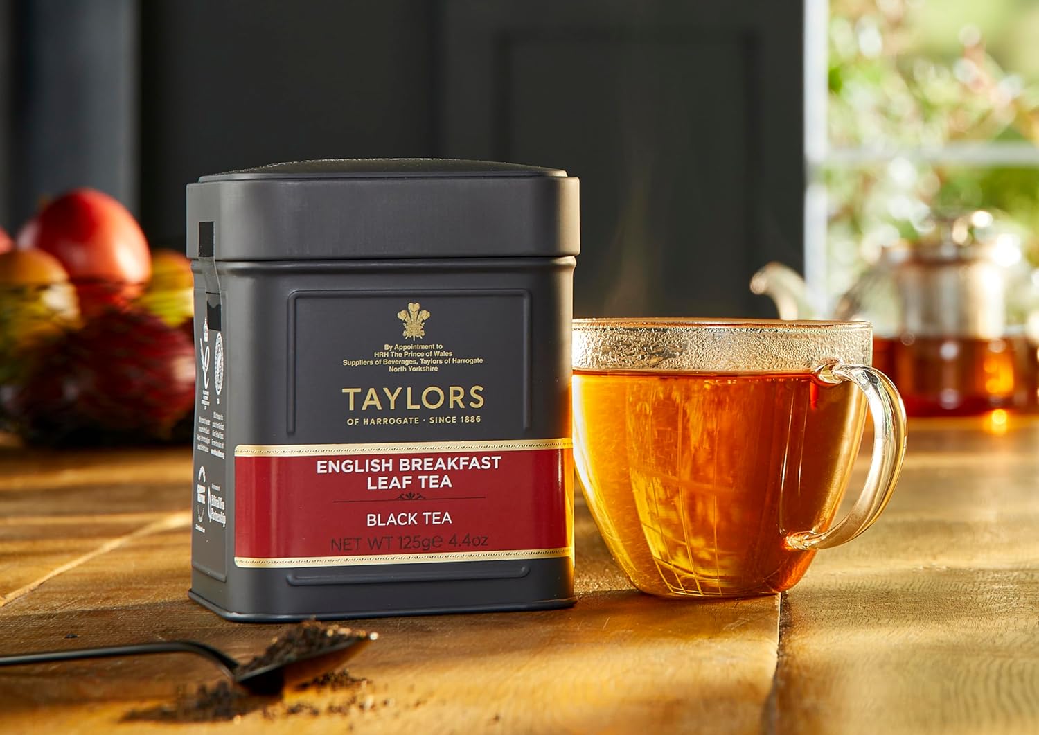 Taylors Of Harrogate, Tea English Breakfast, 4.41 Ounce