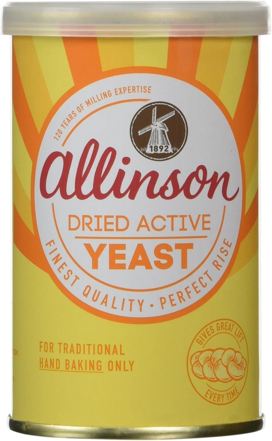 Allinson Dried Active Yeast, 125G