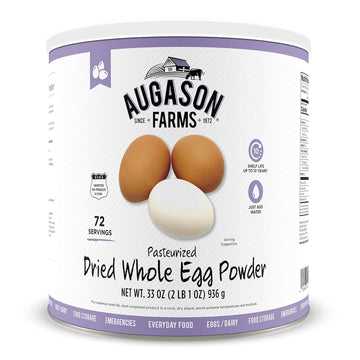 Augason Farms Dried Whole Egg Product 2 lbs 1 oz ( pack of 1)