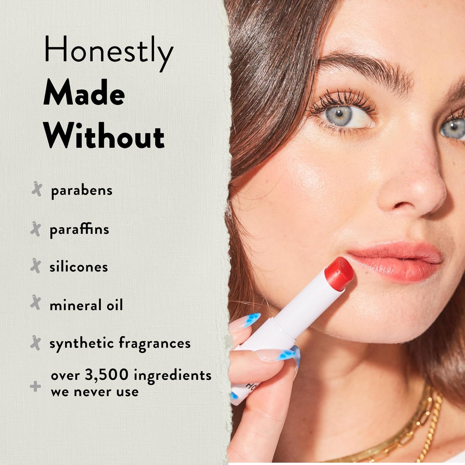 Honest Beauty Tinted Lip Balm | Antioxidant-rich Acai Extracts + Avocado Oil | EWG Certified, Vegan, Cruelty Free | Fruit Punch : Beauty & Personal Care