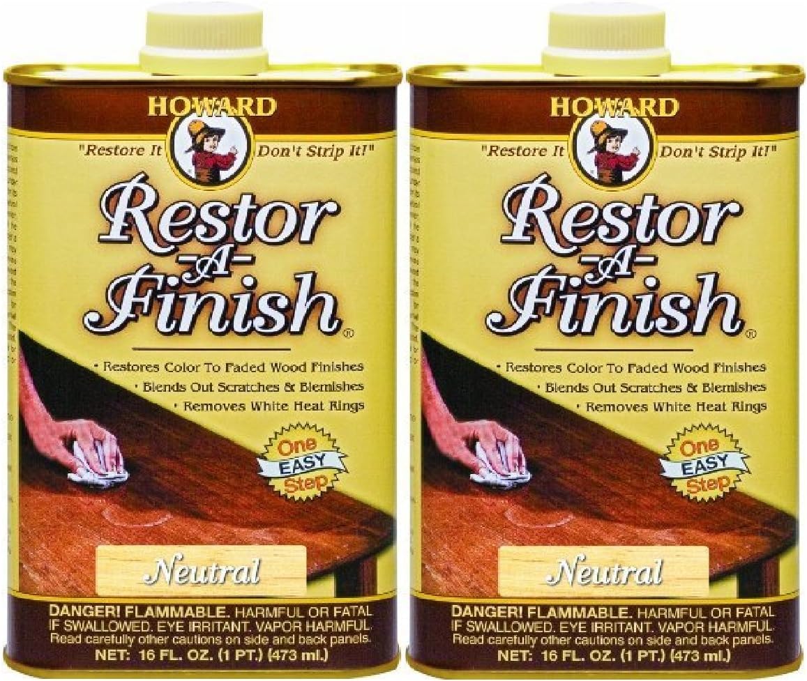 Howard RF1016 Restor-A-Finish, 16-Ounce, Neutral (2-Pack) : Health & Household