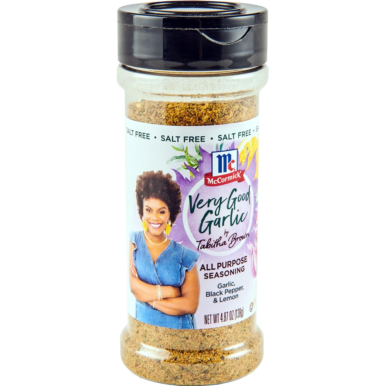 Mccormick Very Good Garlic All Purpose Seasoning By Tabitha Brown, 4.87 Oz