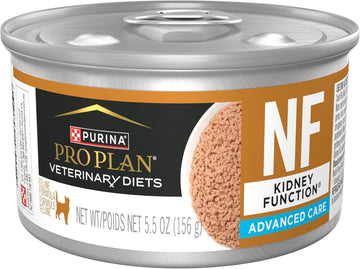 Purina Pro Plan Veterinary Diets Nf Kidney Function Advanced Care Feline Formula Adult Wet Cat Food - (Pack Of 24) 5.5 Oz. Cans