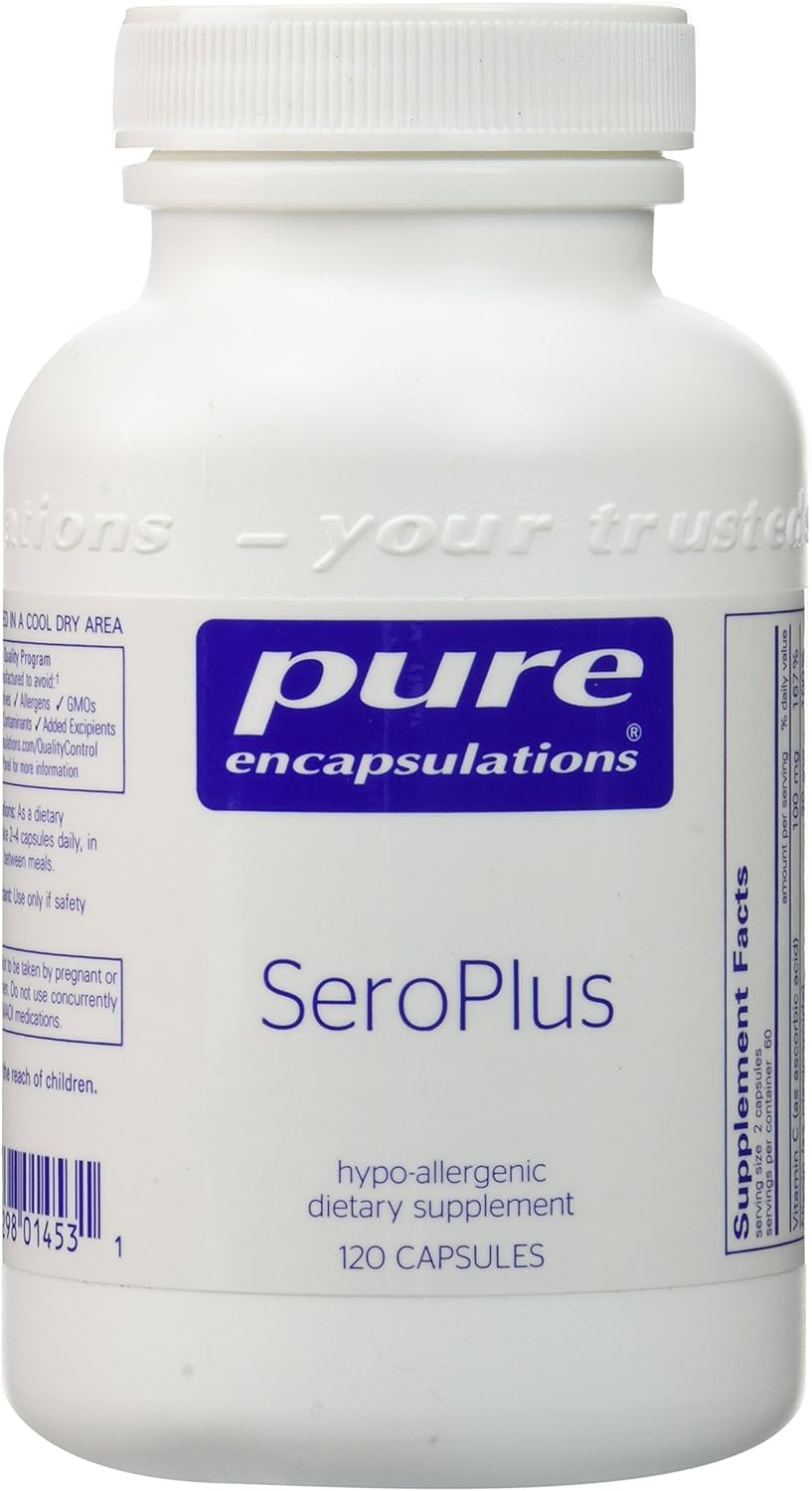 Pure Encapsulations Seroplus | Hypoallergenic Serotonin Support To Support Moderate Occasional Stress | 120 Capsules