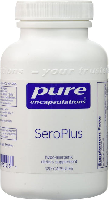 Pure Encapsulations Seroplus | Hypoallergenic Serotonin Support To Support Moderate Occasional Stress | 120 Capsules