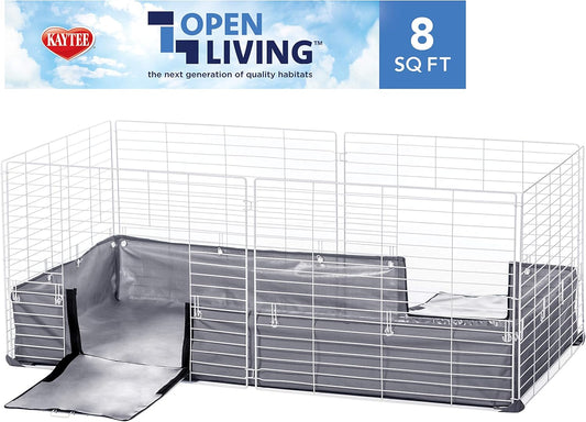 Kaytee Open Living Pet Rabbit Or Guinea Pig Habitat, 48" X 24"