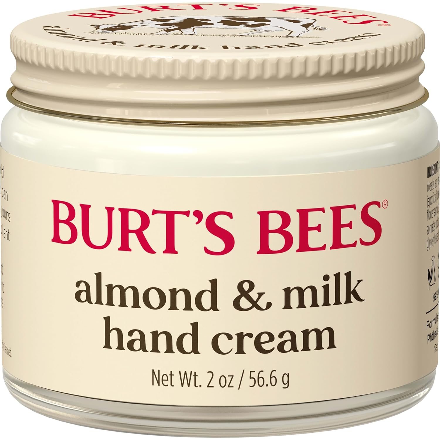 Burt'S Bees Almond & Milk Hand Cream, 2 Oz (Package May Vary)