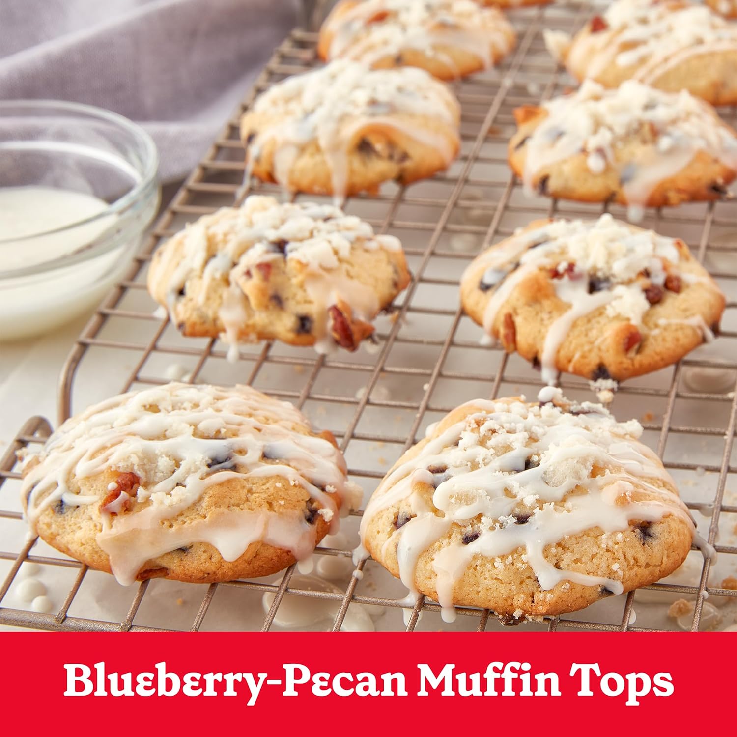 Betty Crocker Muffin Tops Mix, Blueberry, With Topping, 11.9 oz : Everything Else