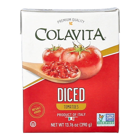 Colavita Diced Tomatoes Tomatoes Pack of 4 Box