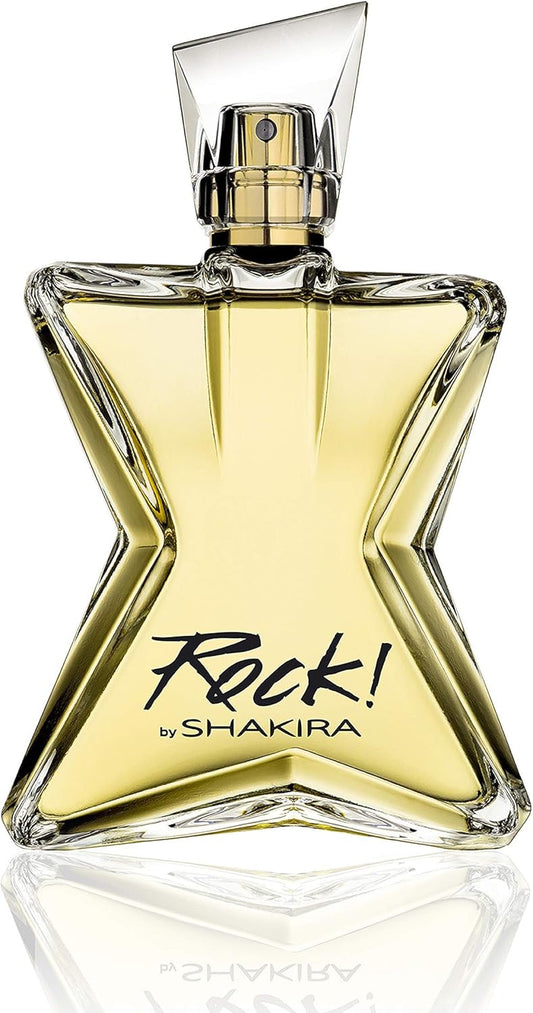 Shakira Perfumes - Rock By Shakira For Women - Long Lasting - Fresh, Femenine And Dynamic Fragance - Floral And Fruity Notes - Ideal For Day Wear - 50 Ml
