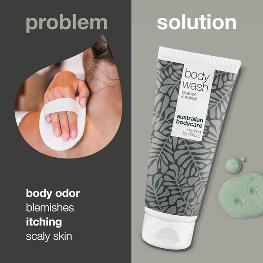Shower Gel With 4-Terpineol Known From Tea Tree Oil 200 Ml - Body Wash Helps Pimples, Athlete'S Foot, Ringworm, Jock Itch, Acne & Body Odor