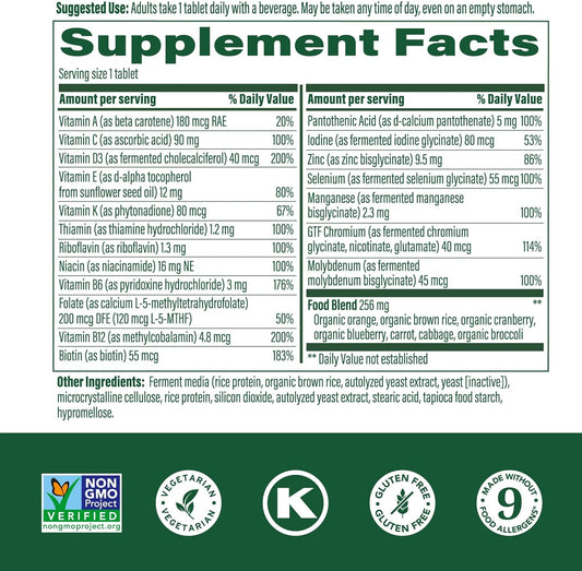 Megafood Women'S 55+ One Daily Multivitamin For Women - With Vitamin A, C, D3 & E For Optimal Aging Support - Plus Real Food - Bone & Immune Support Supplement - Vegetarian - 60 Tabs