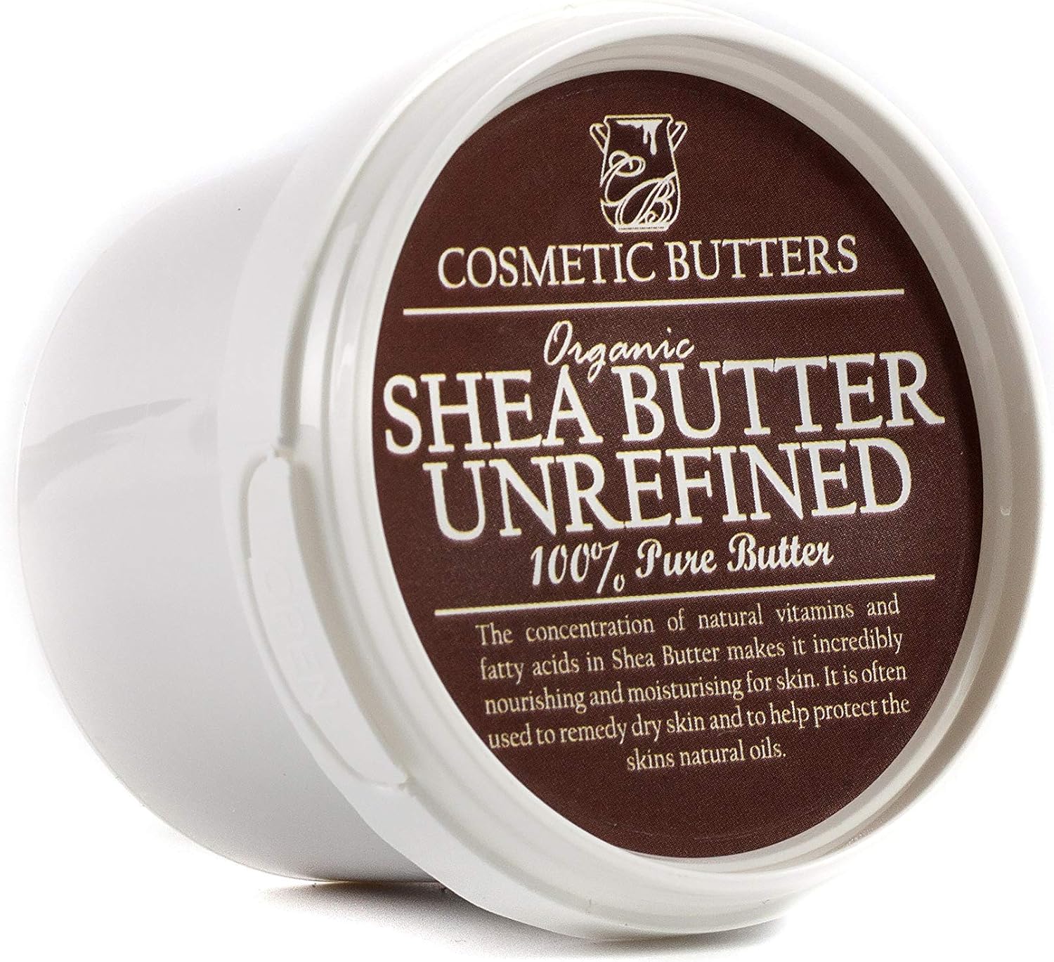 Mystic Moments | Shea Butter Unrefined Organic Butter 100G - Pure & Natural Cosmetic Butters Gmo Free