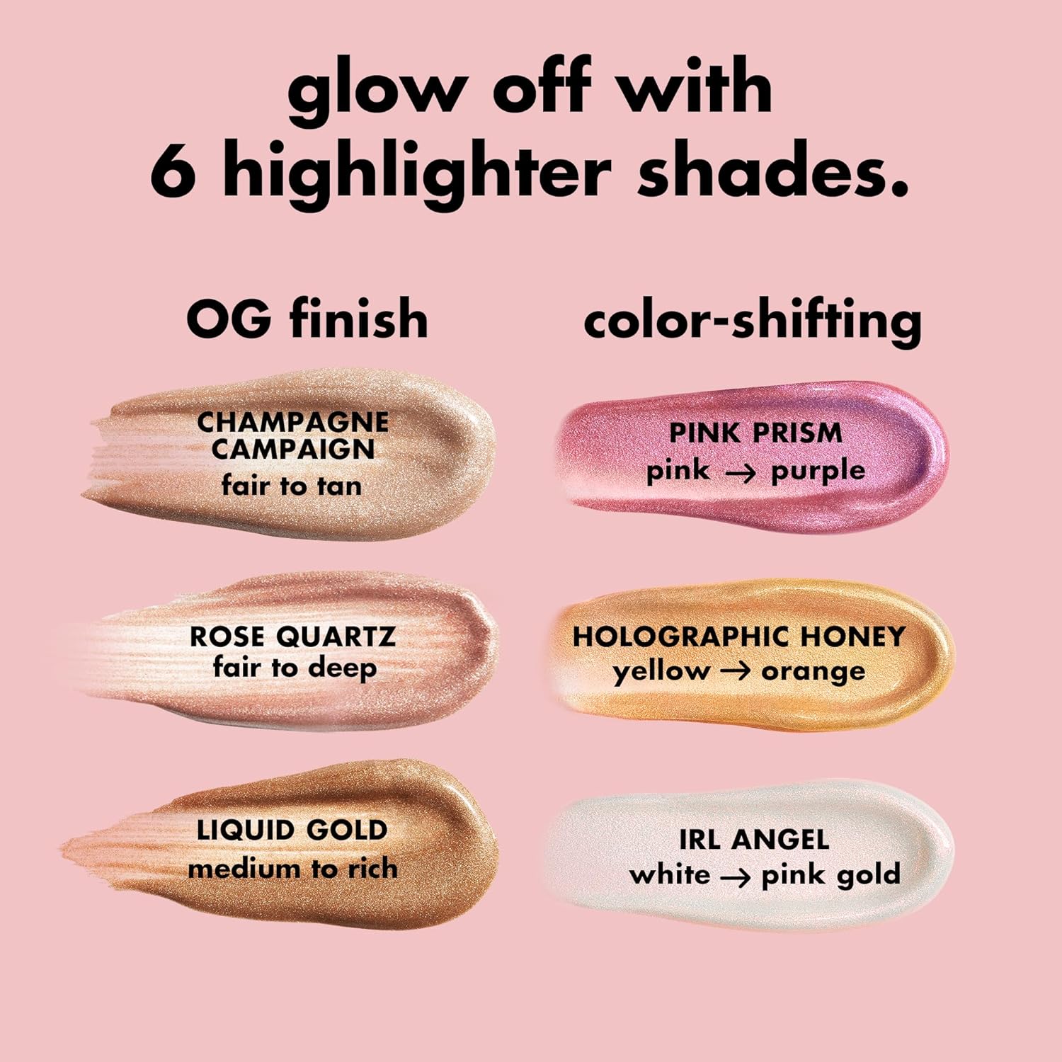E.L.F. Halo Glow Highlight Beauty Wand, Liquid Highlighter Wand For Luminous, Glowing Skin, Buildable Formula, Vegan & Cruelty-Free, Liquid Gold