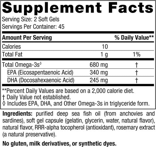 Nordic Naturals Ultimate Omega Jr., Strawberry - 90 Mini Soft Gels - 6