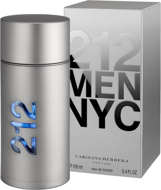 Carolina Herrera 212 Men Eau De Toilette Spray For Him, 50 Ml
