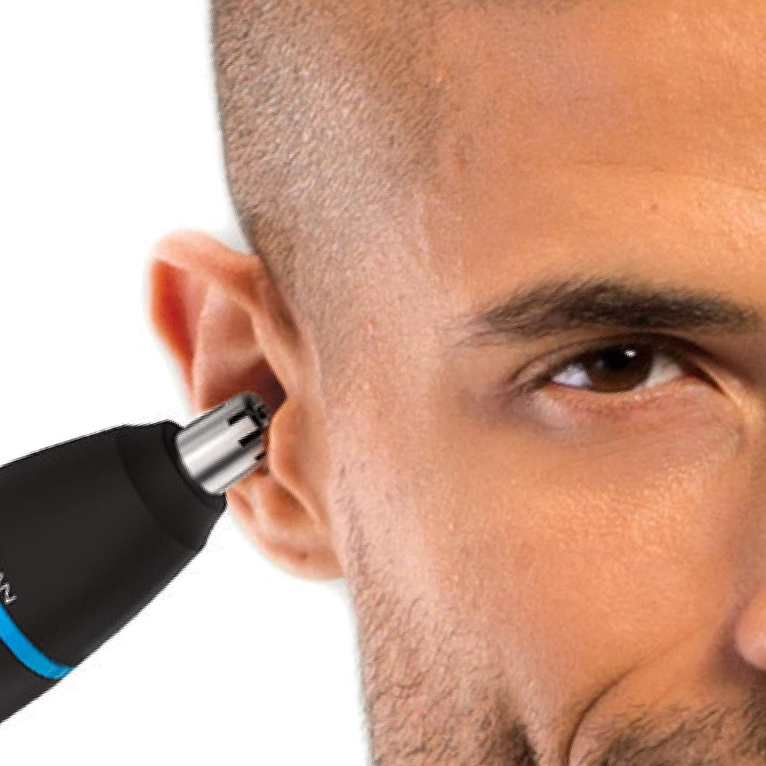 Remington Nose, Ear & Detail Trimmer with CleanBoost Technology, Blue : Beauty & Personal Care