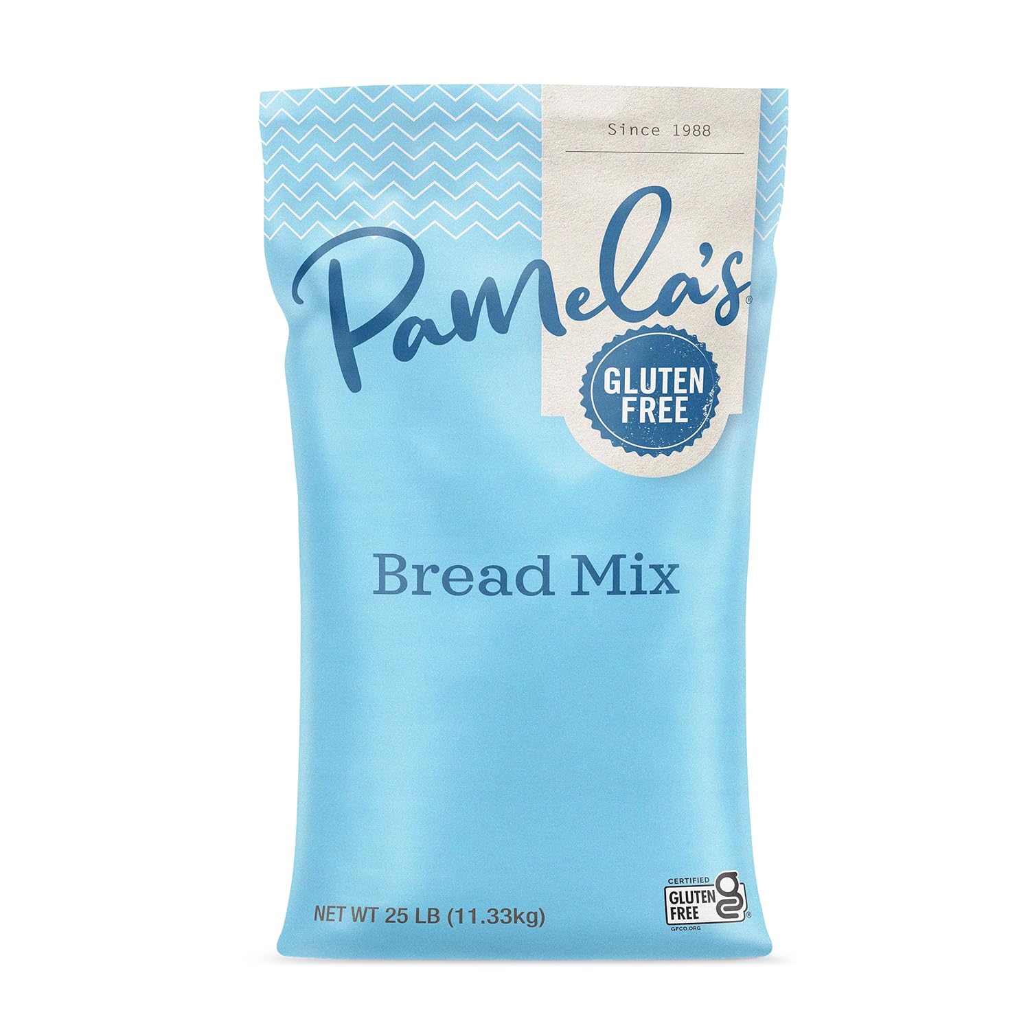 Pamela's Gluten Free Bread Mix, Multi-Purpose, Dairy Free, Whole Grain, Foodservice Size, 25-Pound Bag (Pack of 1)