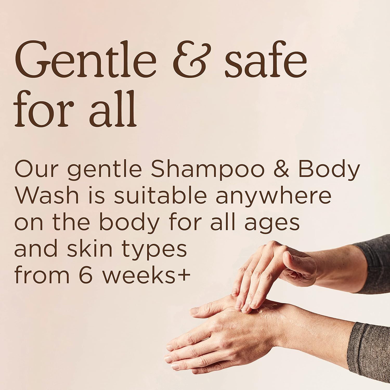 Balmonds Shampoo & Body Wash - 100% Natural Shampoo & Body Wash For Dry & Sensitive Skin, Soap Free Body Wash, Vegan & Cruetly Free (7.1 oz) : Health & Household