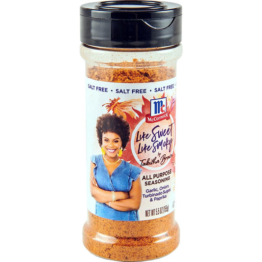 McCormick Like Sweet Like Smoky All Purpose Seasoning by Tabitha Brown, 5.5 oz (Pack of 6)