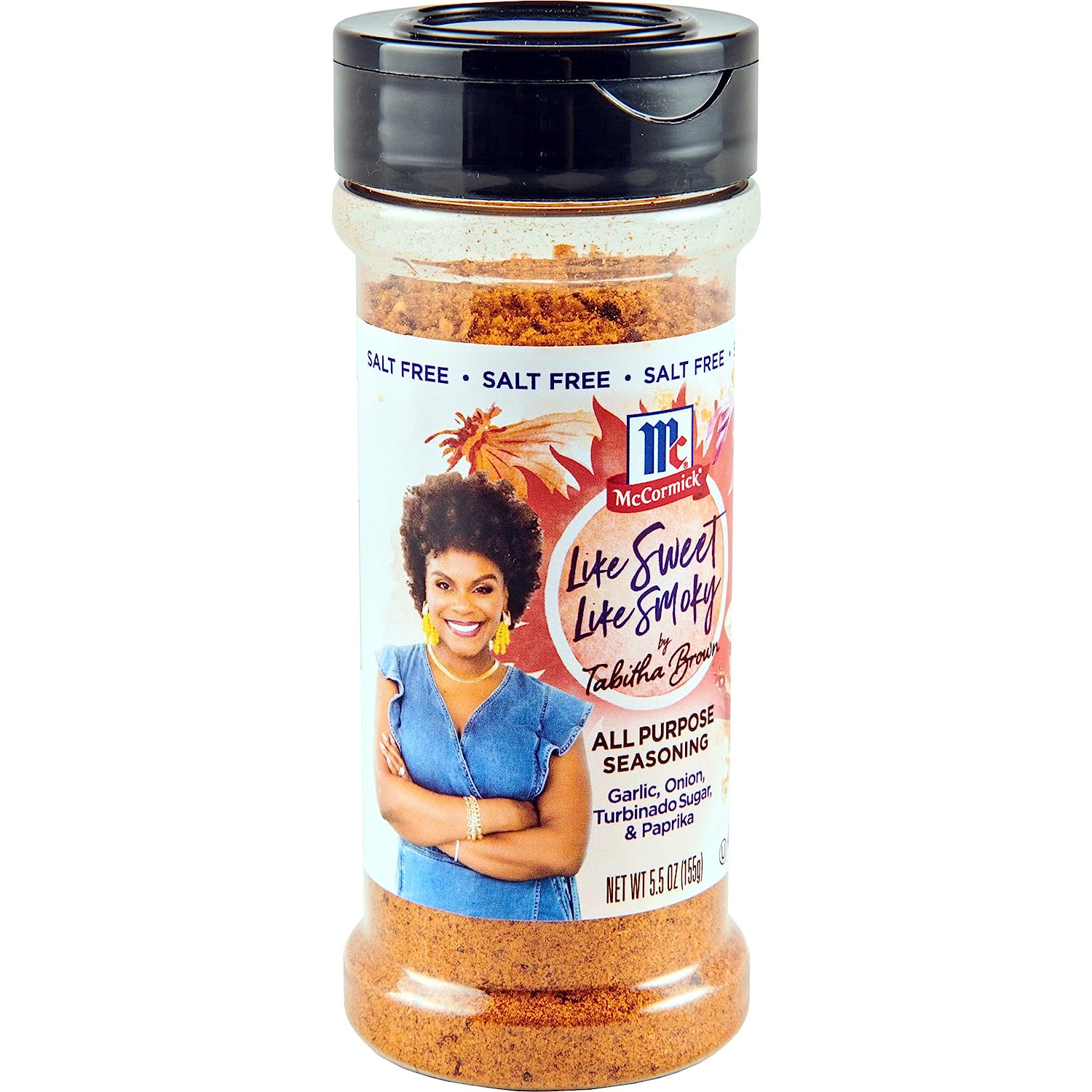 McCormick Like Sweet Like Smoky All Purpose Seasoning by Tabitha Brown, 5.5 oz