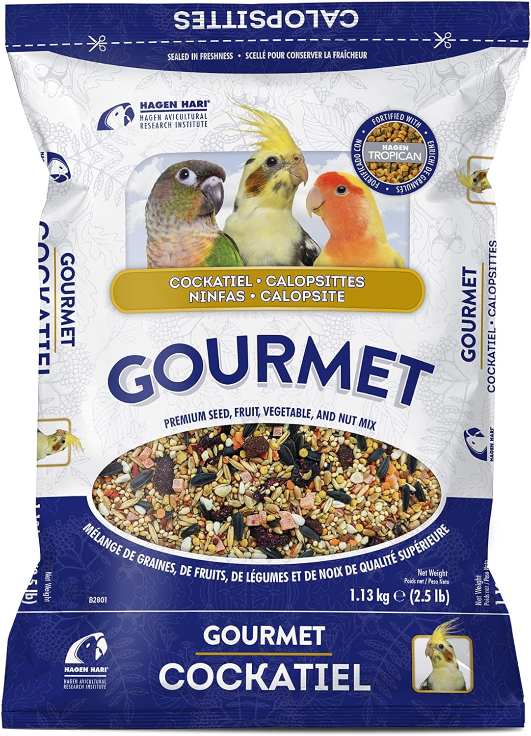 Hagen Gourmet Cockatiel Seed Mix - 1.13kg?B2801