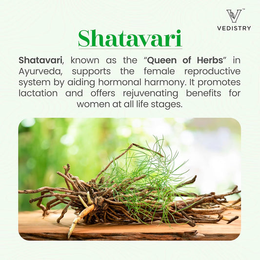 Shatavari+ 1100Mg Tablets With Shatavari & Long Pepper | 60 Tablets | Supports Menstrual Health, Lactation, Hormonal Balance & Reproductive Wellness | Vegan Herbal Supplement For Women