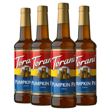 Torani Syrup, Pumpkin Pie, 25.4 Ounces (Pack Of 4)